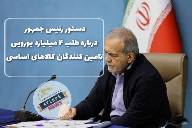 دستور پزشکیان درباره طلب ۴ میلیارد یورویی تامین‌کنندگان کالاهای اساسی/ سازمان برنامه مکلف به پاسخگویی شد